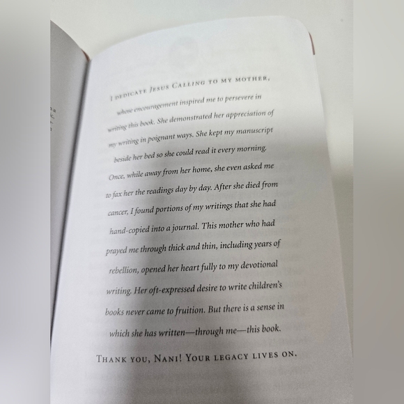 Pink Leather 'Jesus Calling' Devotional By Sarah Young - Picture 3 of 5